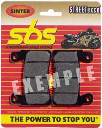Plaquettes Freins SBS PLAQUETTE de FREIN = CL2539A3 Plaquettes Freins SBS PLAQUETTE de FREIN = CL2539A3