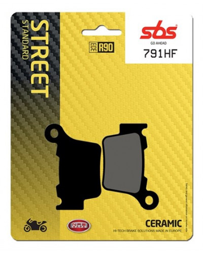 Plaquettes Freins SBS PLAQUETTE SBS 791HF Plaquettes Freins SBS PLAQUETTE SBS 791HF