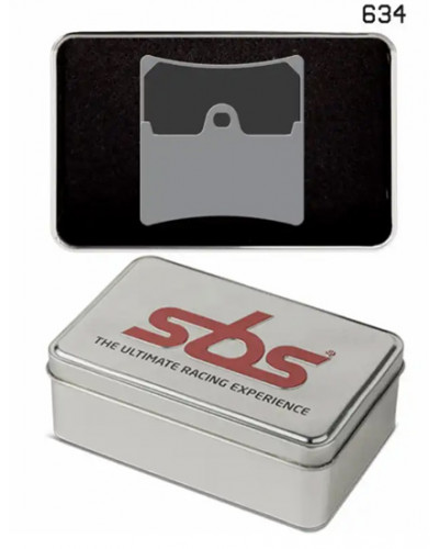 Plaquettes Freins SBS PLAQUETTES DE FREIN 634DS-2 Plaquettes Freins SBS PLAQUETTES DE FREIN 634DS-2