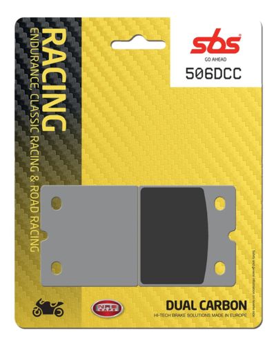 Plaquettes Freins SBS Plaquettes de frein moto SBS 506DCC