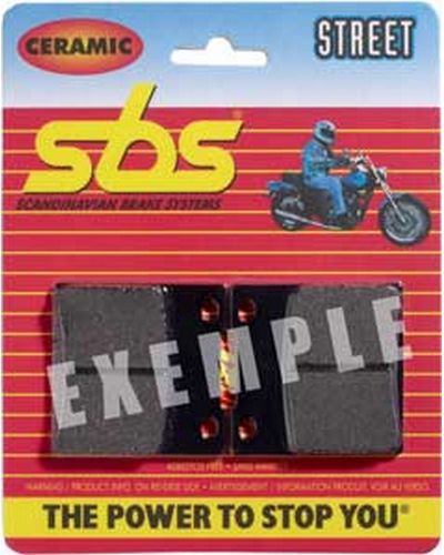 Plaquettes Freins SBS Plaquettes de frein moto SBS 540LF