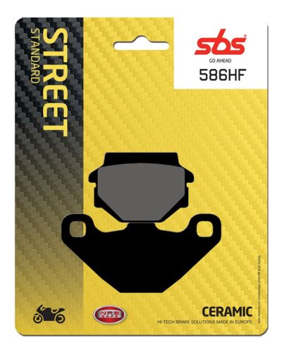 Plaquettes Freins SBS Plaquettes de frein moto SBS 586HF