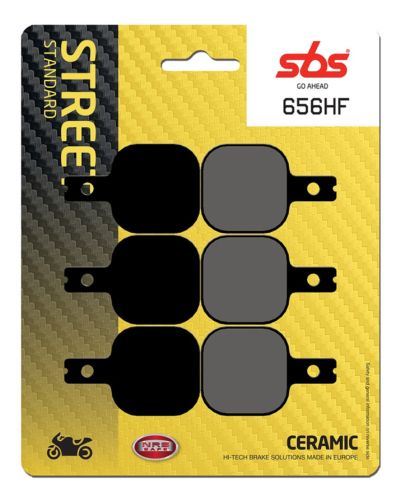 Plaquettes Freins SBS Plaquettes de frein moto SBS 656HF