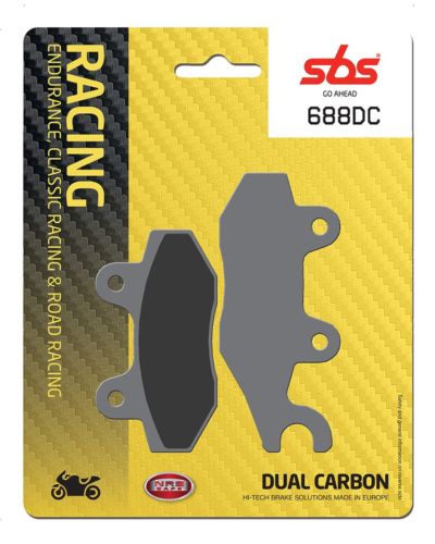 Plaquettes Freins SBS Plaquettes de frein moto SBS 687RQ