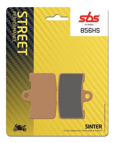 Plaquettes Freins SBS Plaquettes de frein moto SBS 6H.HS Streetexcel métal sintérisé