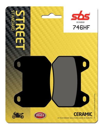 Plaquettes Freins SBS Plaquettes de frein moto SBS 746HF