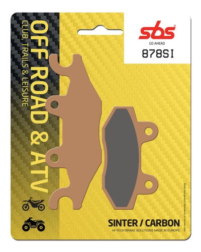 Plaquettes Freins SBS Plaquettes de frein moto SBS 878SI