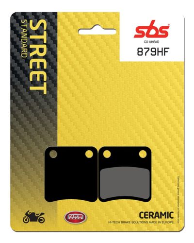 Plaquettes Freins SBS Plaquettes de frein moto SBS 879HF Street organique