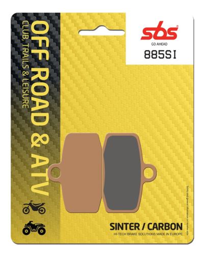 Plaquettes Freins SBS Plaquettes de frein moto SBS 885SI Off road