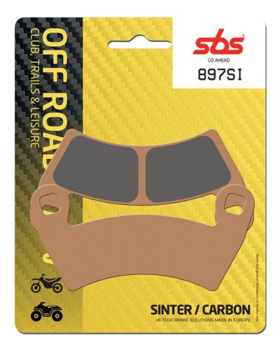 Plaquettes Freins SBS Plaquettes de frein moto SBS 897SI Off road