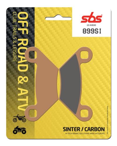 Plaquettes Freins SBS Plaquettes de frein moto SBS 899SI Off road