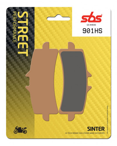 Plaquettes Freins SBS Plaquettes de frein moto SBS 901HS