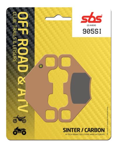 Plaquettes Freins SBS Plaquettes de frein moto SBS 905SI Off road