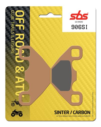 Plaquettes Freins SBS Plaquettes de frein moto SBS 906SI Off road