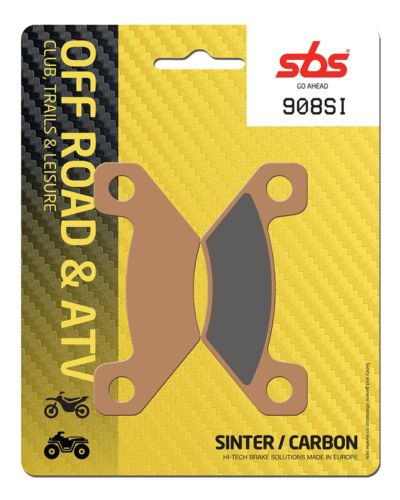 Plaquettes Freins SBS Plaquettes de frein moto SBS 908SI Off road