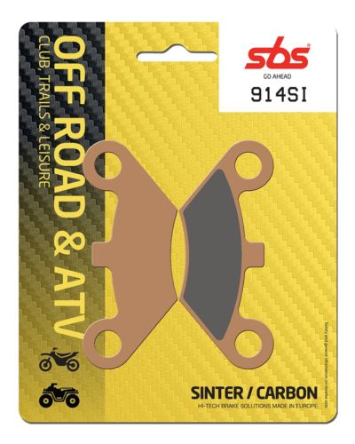 Plaquettes Freins SBS Plaquettes de frein moto SBS 914SI Off road