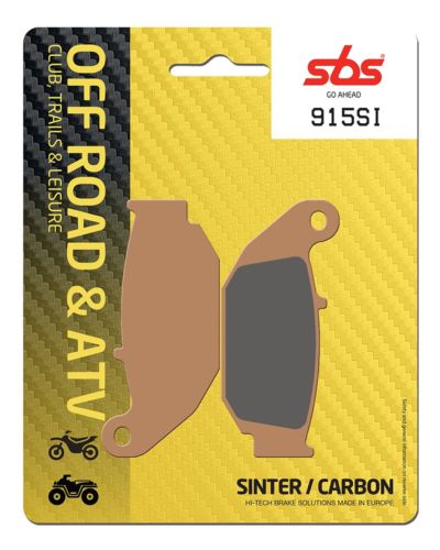 Plaquettes Freins SBS Plaquettes de frein moto SBS 915SI Off road