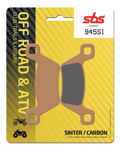 Plaquettes Freins SBS Plaquettes de frein moto SBS 945 SI Off road métal sintérisé