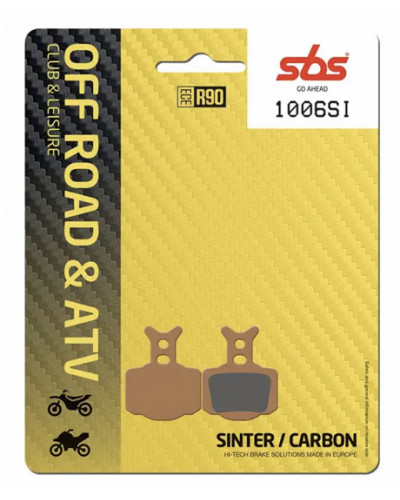 Plaquettes Freins SBS PLAQUETTES DE FREIN SBS 1006SI