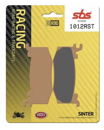 Plaquettes Freins SBS PLAQUETTES DE FREIN SBS 1012RST