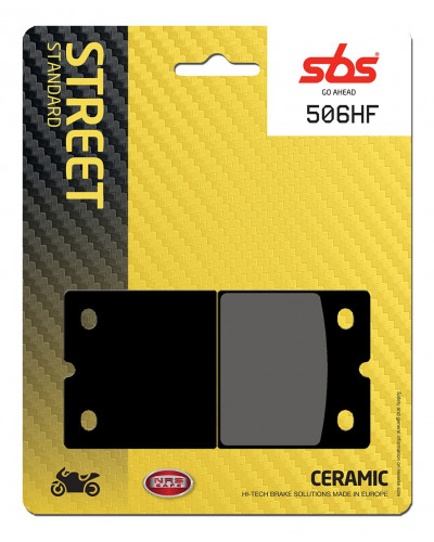 Plaquettes Freins SBS PLAQUETTES DE FREIN SBS 506HF