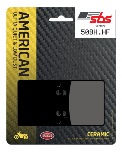 Plaquettes Freins SBS PLAQUETTES DE FREIN SBS 509H.HF