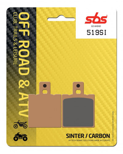 Plaquettes Freins SBS PLAQUETTES DE FREIN SBS 519SI