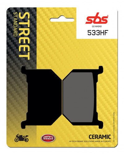Plaquettes Freins SBS PLAQUETTES DE FREIN SBS 533HF