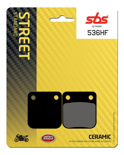 Plaquettes Freins SBS PLAQUETTES DE FREIN SBS 536HF