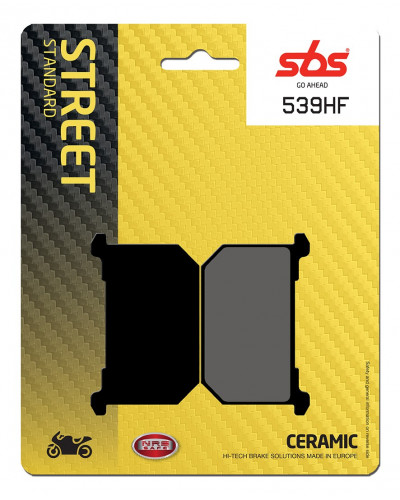 Plaquettes Freins SBS PLAQUETTES DE FREIN SBS 539HF