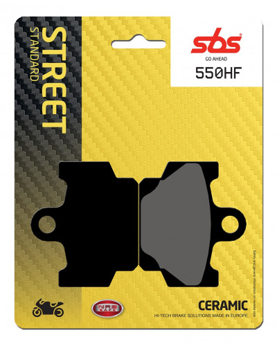 Plaquettes Freins SBS PLAQUETTES DE FREIN SBS 550HF