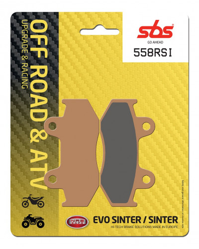 Plaquettes Freins SBS PLAQUETTES DE FREIN SBS 558RSI