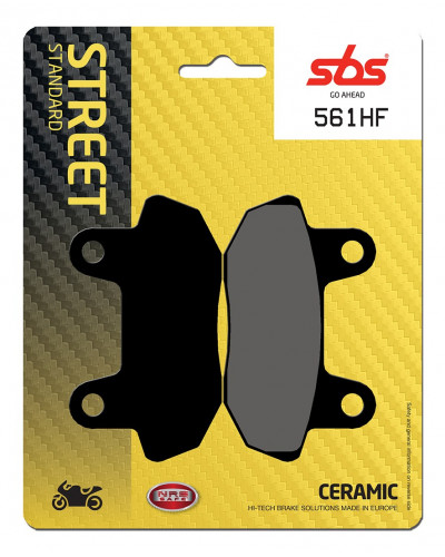 Plaquettes Freins SBS PLAQUETTES DE FREIN SBS 561HF Plaquettes Freins SBS PLAQUETTES DE FREIN SBS 561HF