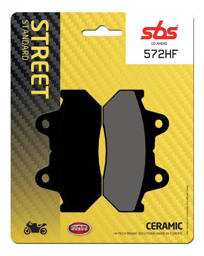 Plaquettes Freins SBS PLAQUETTES DE FREIN SBS 572HF