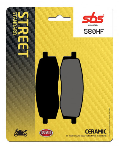 Plaquettes Freins SBS PLAQUETTES DE FREIN SBS 580HF
