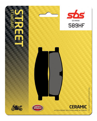 Plaquettes Freins SBS PLAQUETTES DE FREIN SBS 589HF