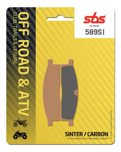 Plaquettes Freins SBS PLAQUETTES DE FREIN SBS 589SI