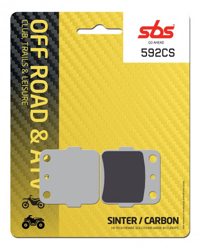 Plaquettes Freins SBS PLAQUETTES DE FREIN SBS 592CS