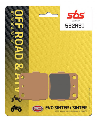 Plaquettes Freins SBS PLAQUETTES DE FREIN SBS 592RSI Plaquettes Freins SBS PLAQUETTES DE FREIN SBS 592RSI