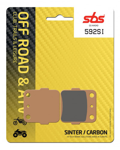 Plaquettes Freins SBS PLAQUETTES DE FREIN SBS 592SI