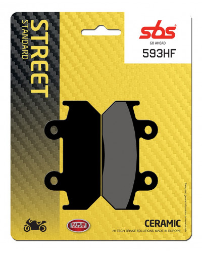 Plaquettes Freins SBS PLAQUETTES DE FREIN SBS 593HF