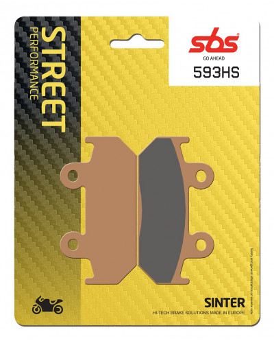 Plaquettes Freins SBS PLAQUETTES DE FREIN SBS 593HS