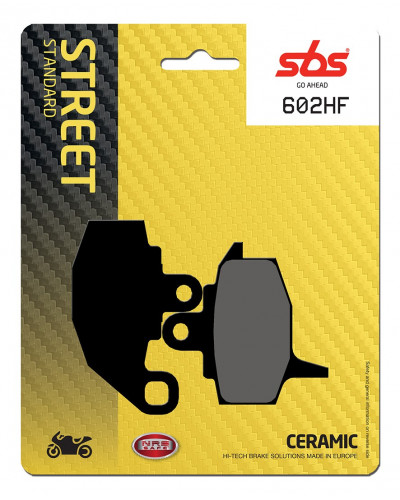 Plaquettes Freins SBS PLAQUETTES DE FREIN SBS 602HF
