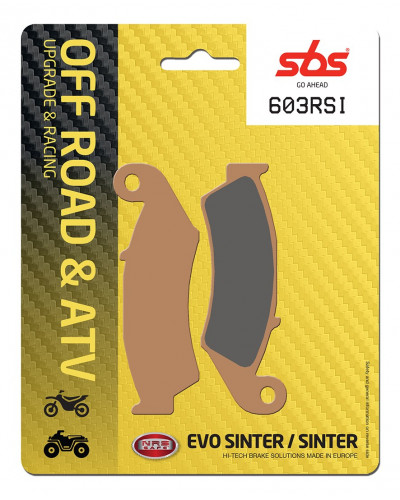 Plaquettes Freins SBS PLAQUETTES DE FREIN SBS 603RSI