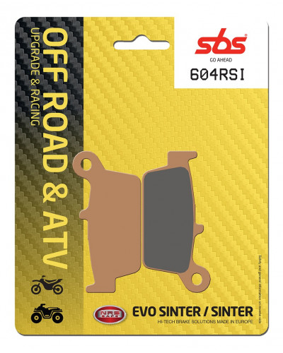 Plaquettes Freins SBS PLAQUETTES DE FREIN SBS 604RSI