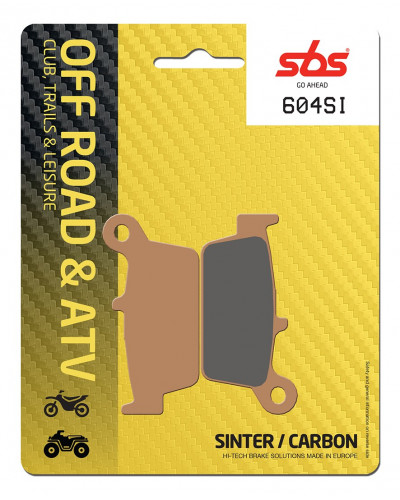 Plaquettes Freins SBS PLAQUETTES DE FREIN SBS 604SI