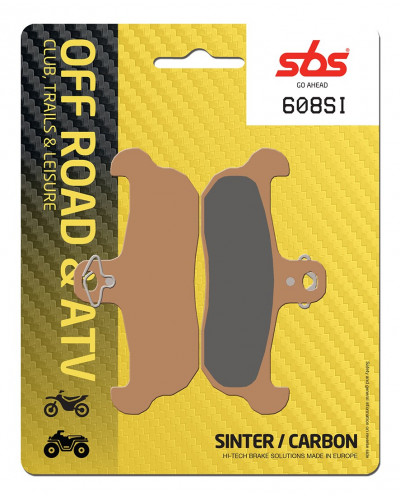 Plaquettes Freins SBS PLAQUETTES DE FREIN SBS 608 SI