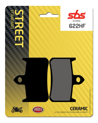Plaquettes Freins SBS PLAQUETTES DE FREIN SBS 622HF