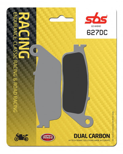 Plaquettes Freins SBS PLAQUETTES DE FREIN SBS 627DC