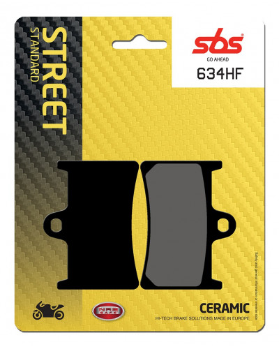 Plaquettes Freins SBS PLAQUETTES DE FREIN SBS 634HF